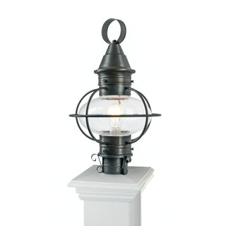 American Onion Outdoor Post Light - Gun Metal