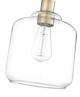 Asheville 1-Light Mini-Pendant Light Modern Gold