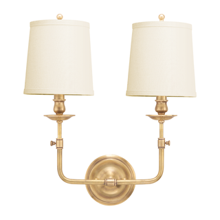 Logan Wall Sconce Aged Brass