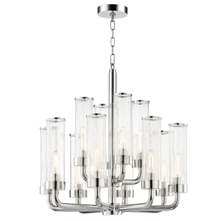 Soriano Chandelier with Polished Nickel Finish
