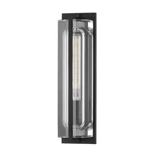 Hawkins Wall Sconce with Black Brass Finish