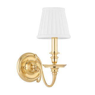 Charleston Wall Sconce Aged Brass