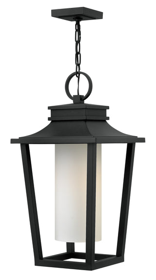 Sullivan Large Hanging Lantern In Black Finish