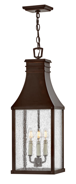Beacon Hill Large Hanging Lantern In Copper Finish