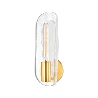 Hopewell Wall Sconce with Aged Brass Finish