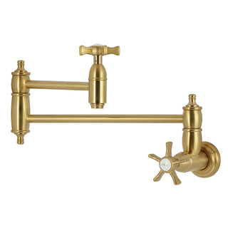 Hamilton Pot Filler Faucet in Brushed Brass