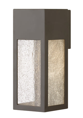 Rook Small Wall Mount Lantern In Light Bronze Finish