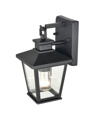 Bellmon 1-Light Outdoor Wall Sconce Powder Coated Black