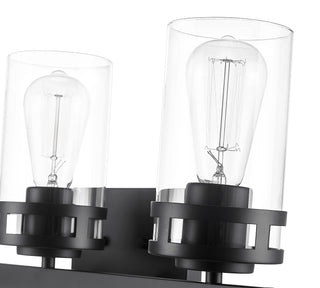 Lunden 3-Light Vanity Matte Black
