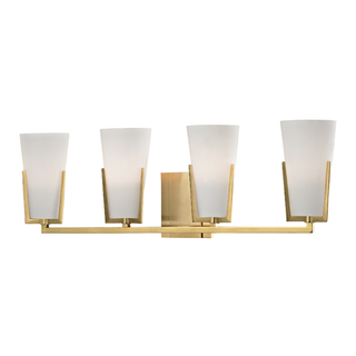 Upton Bath and Vanity with Aged Brass Finish