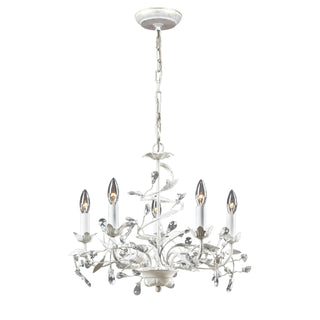 Circeo 21'' Wide 5-Light Chandeliers - Antique White