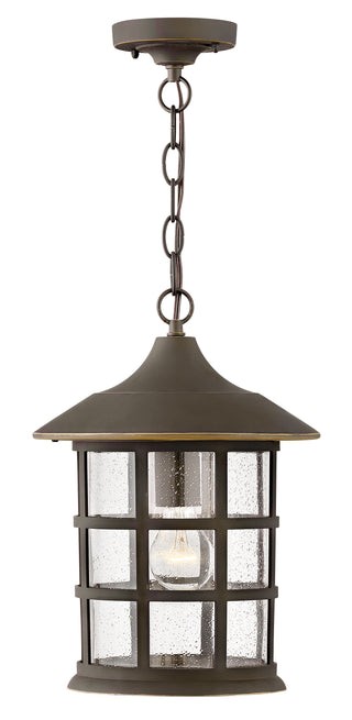 Freeport Coastal Elements Medium Hanging Lantern In Light Bronze Finish