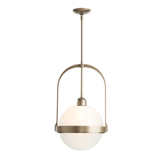 Atlas Pendant Soft Gold / Opaline Glass (WF) / MULTIPLE