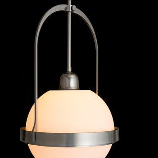 Atlas Pendant Soft Gold / Opaline Glass (WF) / MULTIPLE