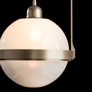 Atlas Pendant Soft Gold / Opaline Glass (WF) / MULTIPLE