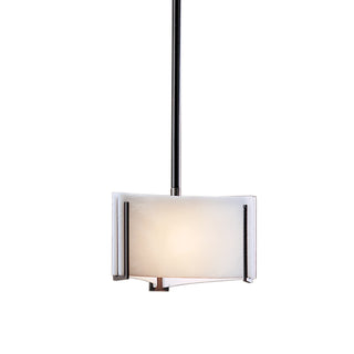 Exos Delta Mini Pendant Black / White Art Glass (BB) / MULTIPLE