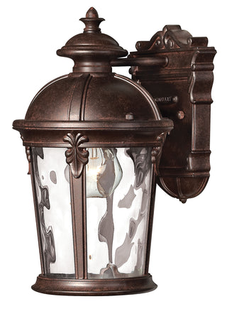 Windsor Small Wall Mount Lantern in River Rock