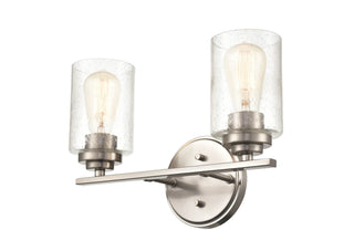 2-Light Vanity Satin Nickel