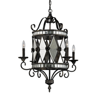 Mariana 26'' Wide 4-Light Chandeliers - Silver