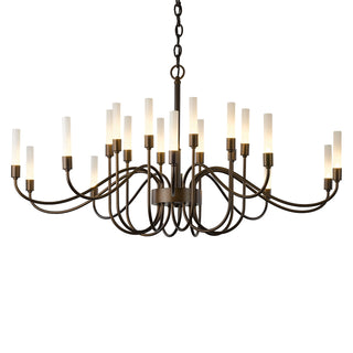 Lisse 20 Arm Chandelier Dark Smoke