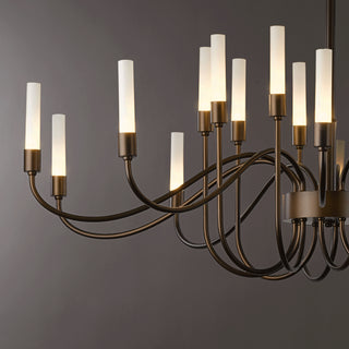 Lisse 20 Arm Chandelier Dark Smoke