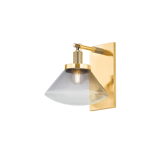 MENDON WALL SCONCE with AGED BRASS Finish