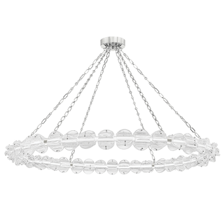 Lindley Chandelier Polished Nickel