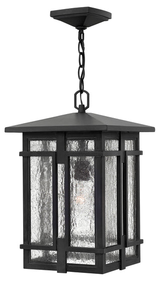 Tucker Medium Hanging Lantern In Black Finish