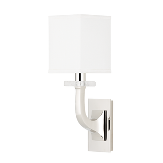 Rockwell Wall Sconce Polished Nickel