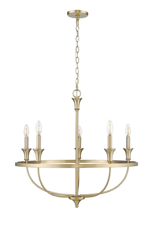 Emery 5-Light Chandelier Ceiling Light Modern Gold
