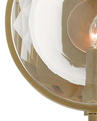 MarjieScope Brass Wall Sconce