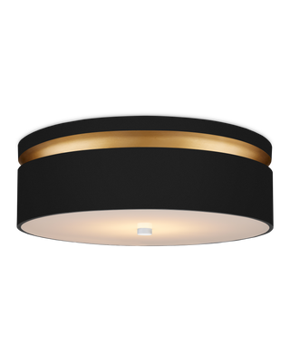 Serenity Black Flush Mount