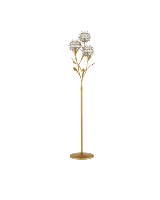 Dandelion Silver & Gold Floor Lamp