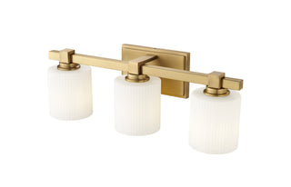 Abelson 3-Light Vanity Vintage Brass