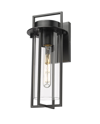 Russell 1-Light Outdoor Wall Sconce Powder Coated Black
