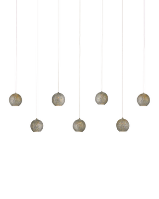 Giro 7-Light Linear Multi-Drop Pendant