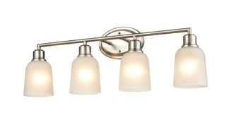 Amberle 4-Light Vanity Brushed Nickel