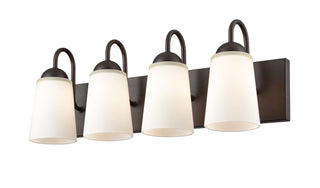 Ivey Lake 4-Light Vanity Rubbed Bronze