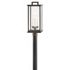 Weymouth Large Post Mount Lantern in Oil Rubbed Bronze