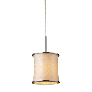 Fabrique 8'' Wide 1-Light Mini Pendant - Polished Chrome