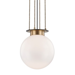 Gunther Pendant with Aged Old Bronze Finish
