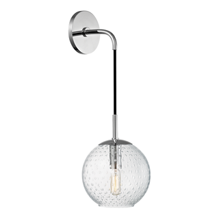 Rousseau Wall Sconce with Polished Chrome Finish