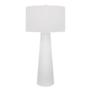 Obelisk 36'' High 1-Light Table Lamp - White