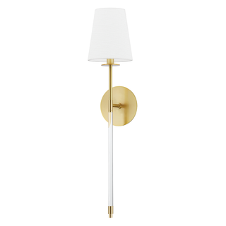 Niagara Wall Sconce Aged Brass