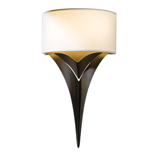 Calla Sconce Bronze / Natural Anna Shade (SF)