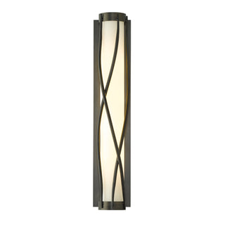 Twine Sconce Dark Smoke / Opal Glass (GG)