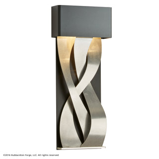 Tress Small LED Sconce Black / Sterling