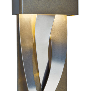 Tress Large LED Sconce Dark Smoke / Sterling