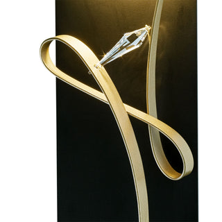 Rhapsody LED Sconce Black / Soft Gold