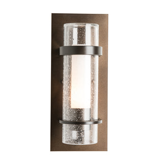 Torch Indoor Sconce Bronze / Seeded Glass with Opal Diffuser (ZS)